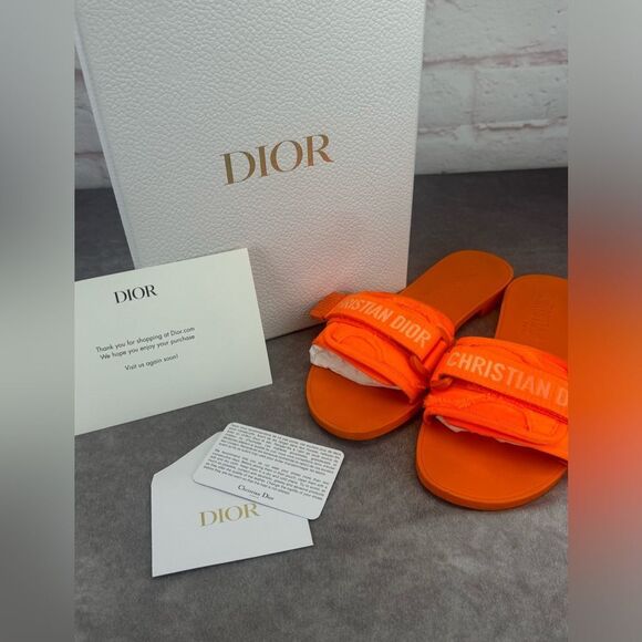 Dior Orange Evolution Camouflage Slides 36 - Picture 2 of 15